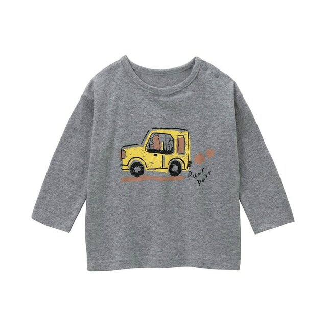 プリント長袖Ｔシャツ 【ベビー服】｜￥ 880 （税込）