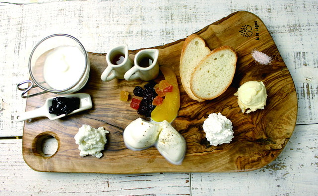 5種のフレッシュチーズ盛り