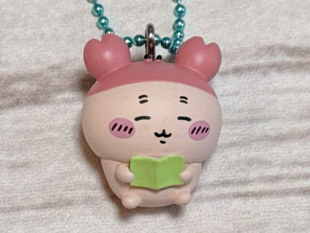 読書が好きなカニちゃんらしい姿を披露♪