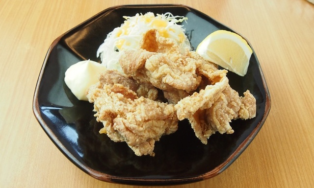 唐揚げ半額！
