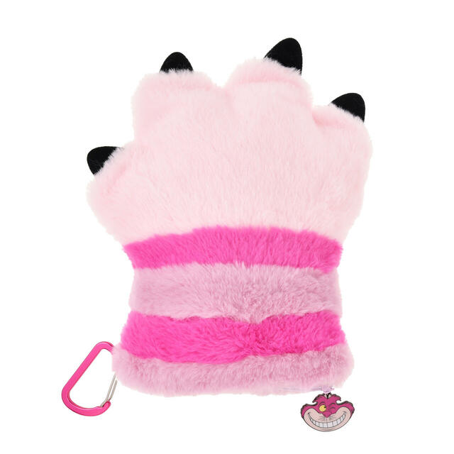 チェシャ猫 ポーチ カラビナ付き おてて ピンク CHESHIRE CAT 2,800円