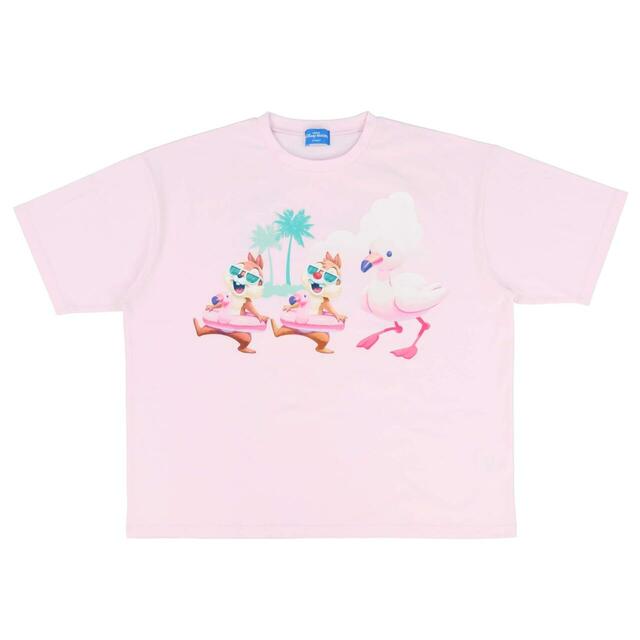 Tシャツ 4,300円｜東京ディズニーリゾート「SUNNY SUNNY Summer」グッズ｜販売店舗：東京ディズニーランド「グランドエンポーリアム」、東京ディズニーシー「タワー・オブ・テラー・メモラビリア」｜発売日：2025年6月5日（木）