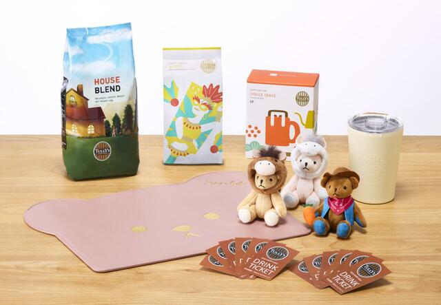 「2026 HAPPY BAG オンラインストア限定Dセット」<価格:10,000円(税込)>【タリーズコーヒーの大人気福袋「2026 HAPPY BAG」が、12月12日より公式オンラインストア&公式楽天市場店で発売スタート!】