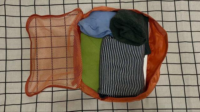 【無印良品　ポリエステルたためる仕分けケース】Sサイズには約1~2日分を収納