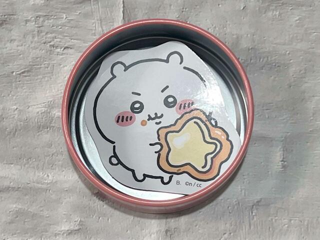 【ちいかわ　プチキャン3】今回はちいかわのステッカーを入れてみました♪