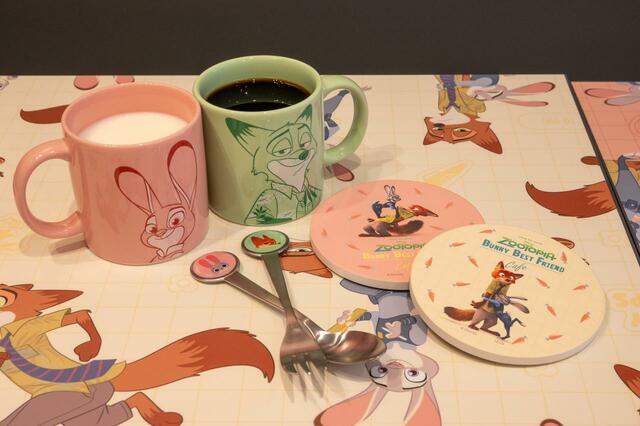 ディズニー『ズートピア』「Zootopia」BUNNY BEST FRIEND OH MY CAFE