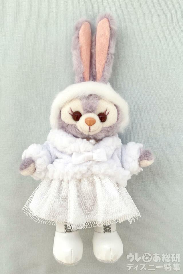 「ダッフィー＆フレンズのホワイト・ウィンタータイム・ワンダーズ」ぬいぐるみバッジ