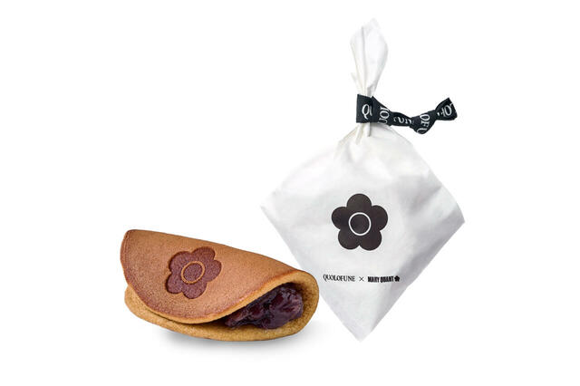 「QUOLOFUNE×MARY QUANT 黒船どらやき」 価格:303円(本体価格280円)【黒船×MARY QUANT】