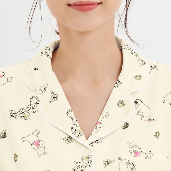 サテンパジャマ(半袖)Disney +E 2,490円+税