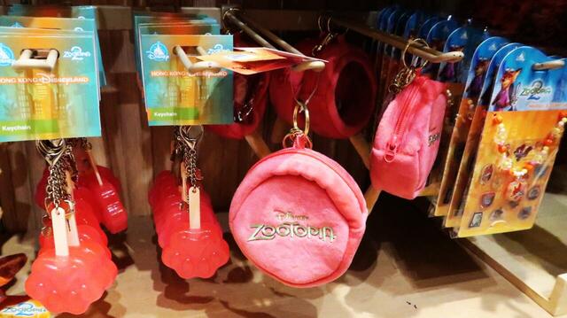 香港ディズニーランド グッズ ズートピアのミニポーチ(119HKD)