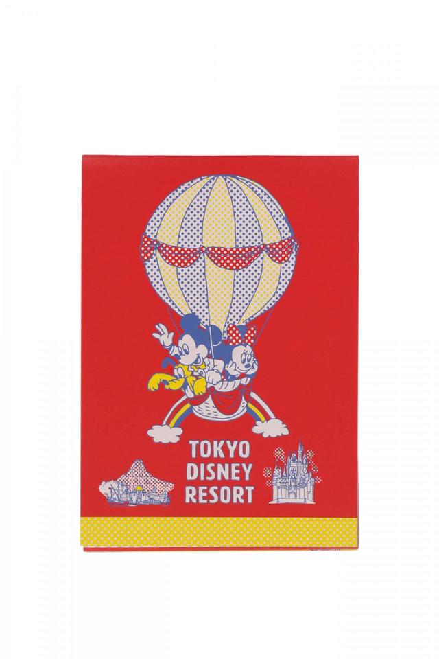 メモ 400円｜サイズ：縦約15×横約11cm、2絵柄入り