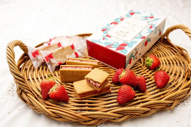 【キル フェ ボン「サンドウィッチ オ フリュイ」】キル フェ ボンならではの、フルーツの美味しさをぎゅっととじ込めたクッキーサンド