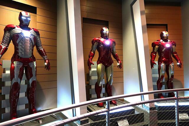 マーベル・ユニバースにある歴代アイアンマン