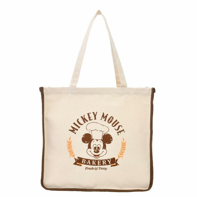 ミッキー トートバッグ MICKEY'S BAKERY 2,900円【ディズニーストア新コレクション「MICKEY’S BAKERY」】