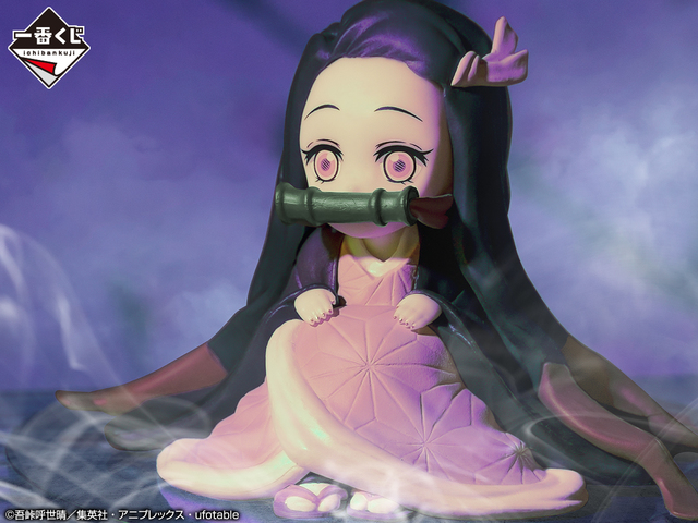 C賞：ちいさくなった竈門禰豆子 フィギュア 