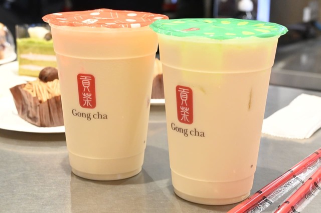 【ゴンチャ 原宿神宮前店】ゴンチャのティーはシーリングされているのでこぼれにくいのもうれしいです