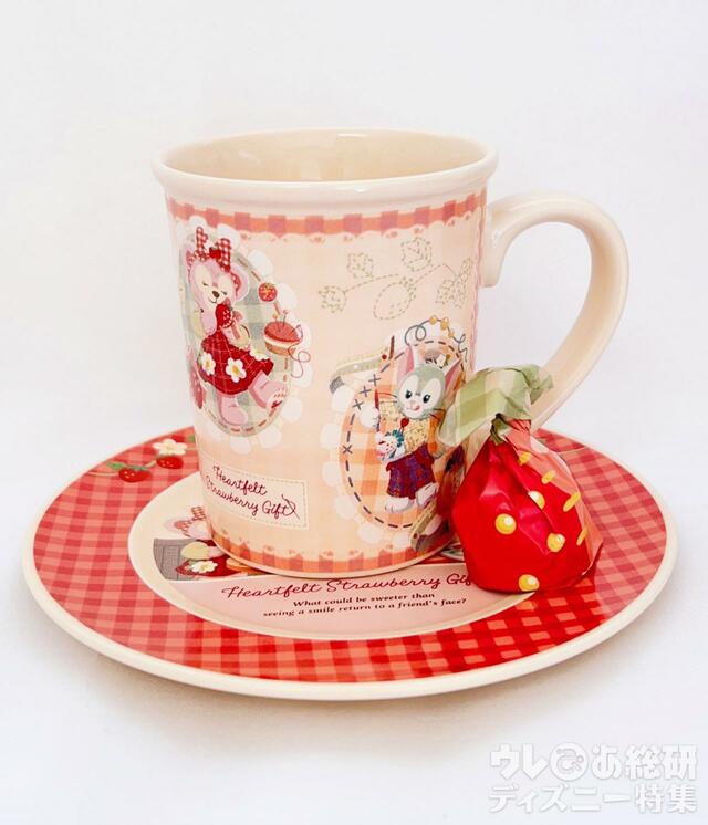 「ダッフィー＆フレンズのハートフェルト・ストロベリーギフト」スーベニア