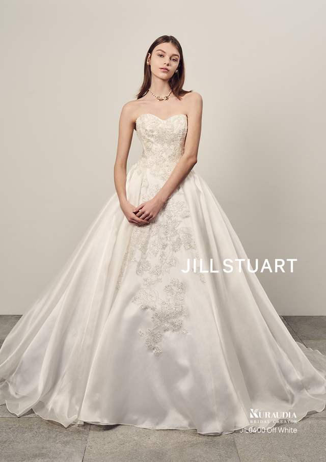 ジルスチュアート 新作ウェディングドレス　JIL-0400_OffWhite