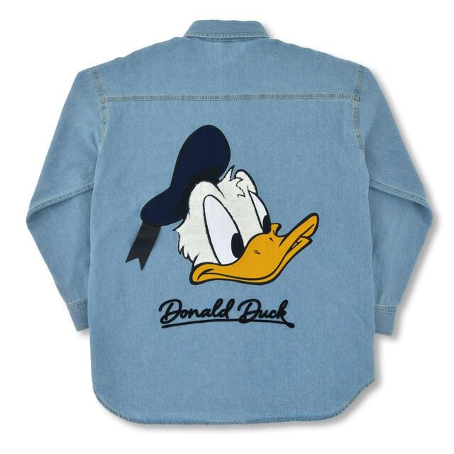 ドナルド 長袖シャツ デニム ブルー DONALD FASHION 2026 8,800円