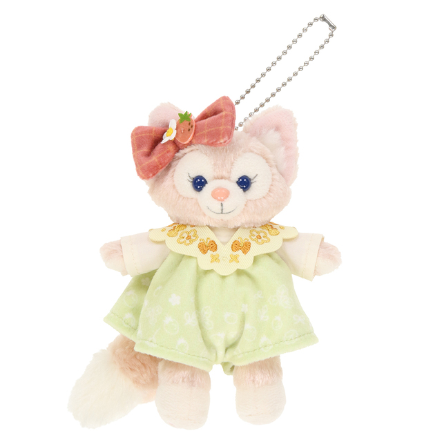 「ダッフィー＆フレンズのハートフェルト・ストロベリーギフト」ぬいぐるみバッジ