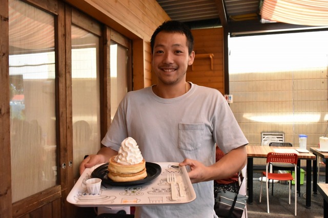 パンケーキを開発した手塚さん