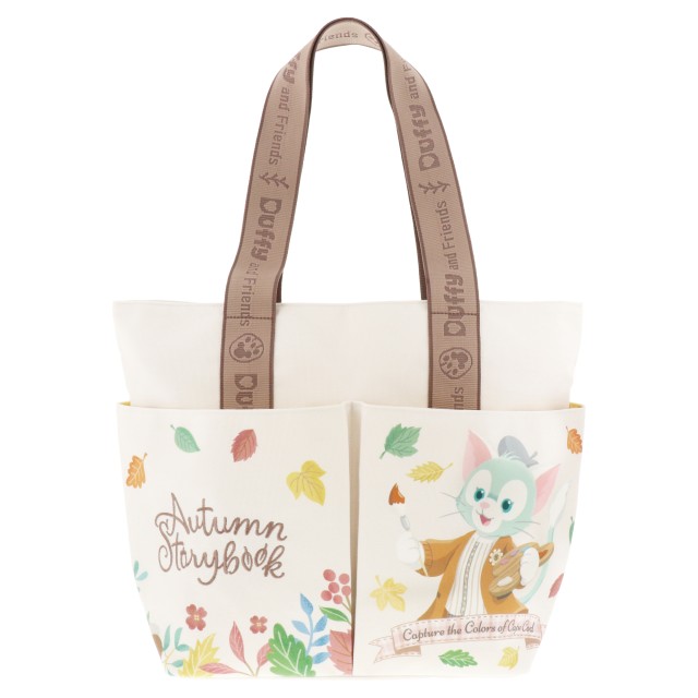 「ダッフィー＆フレンズのオータム・ストーリーブック」トートバッグ