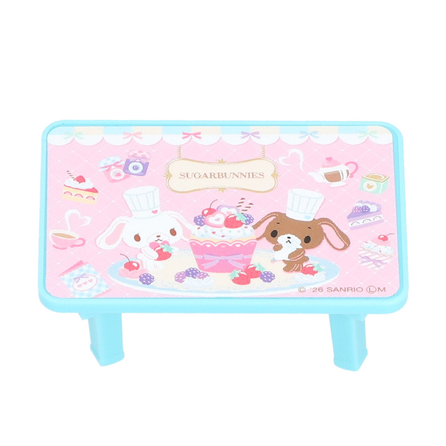 【サンリオキャラクターズ minimini折りたたみテーブルその2】シュガーバニーズ