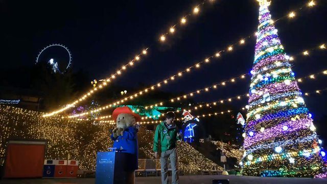 さがみ湖イルミリオン パディントンによる点灯式