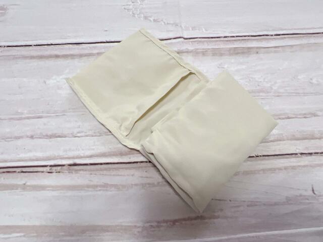 さらに3等分して折ります