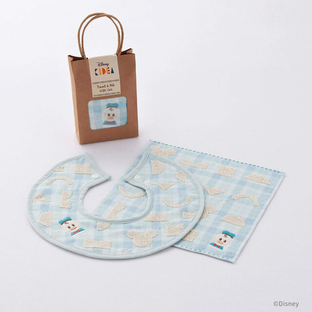 KIDEAタオル・ギフトセット ERABU/タオルハンカチ&スタイ 3,080円