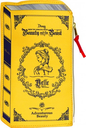 美女と野獣】ベルが大好きな「本」モチーフ! ポーチ＆ブックカバーが
