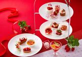 「苺のアフタヌーンティーセット」<期間:2024年12月29日~2025年3月31日>【【大阪】苺好きの心をくすぐる苺スイーツ&セイヴォリーが勢揃い♪「苺のアフタヌーンティーセット」開催】