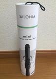 【SALONIA(サロニア)　ミニセラミックカールヘアアイロン】筒状のケースに入っている