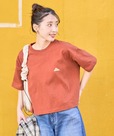 【KELTY×FREAK'S STORE「別注 半袖 ショート丈 Tシャツ」￥4,994】着回しのきくシンプルなショート丈デザインの別注T