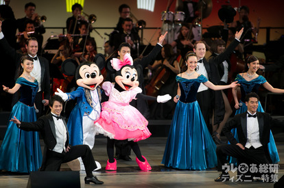 Tds ディズニーキャラ プリンセスが勢ぞろい 10年目の バレンタイン ナイト17 Concert Of Love 初日初回レポ 写真 10 30 ディズニー特集 ウレぴあ総研