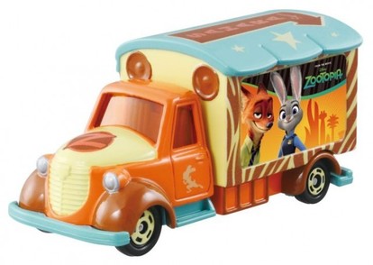 ディズニートミカ】運転席のジュディがかわいい♪『ズートピア』トミカ