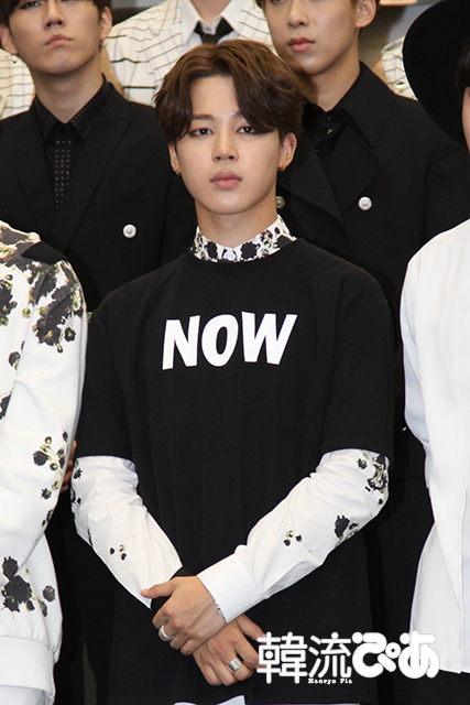 防弾少年団ジミン＠「KMF」会見