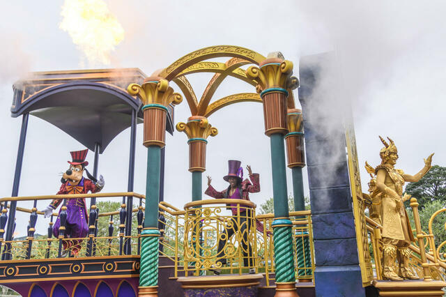 東京ディズニーランド「ザ・ヴィランズ・ハロウィーンInto the Frenzy”」プレスプレビューの様子