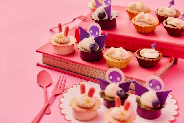 「各種メニュー」＜大人 6,000円　7-12歳 3,500円　4-6歳 2,000円＞【マイメロディ＆クロミのもっと桃気分Peach Sweets Buffet】