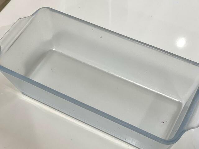 【セラベイク　パウンドケーキ型】本体に生地もほとんど付いておらず、かなりの時短になります