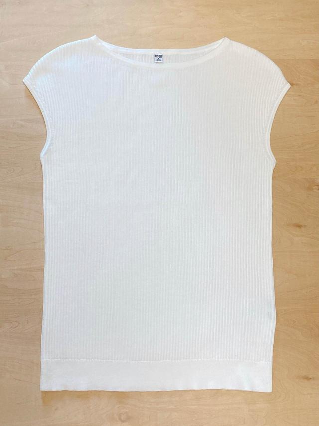 【ユニクロ】UVカットスーピマコットンフレンチスリーブセーター／税込1,990円