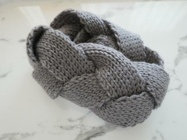 ニットツイストターバン