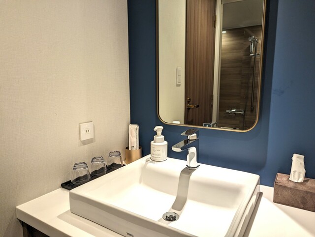 【オリエンタルホテル 東京ベイ】客室の洗面台