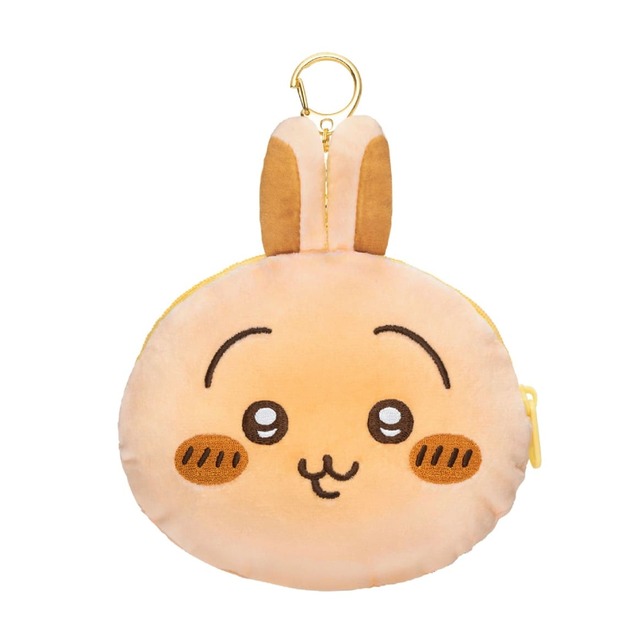 【ちいかわベーカリー】パンみたいなおかおポーチ （うさぎ）　1,760円