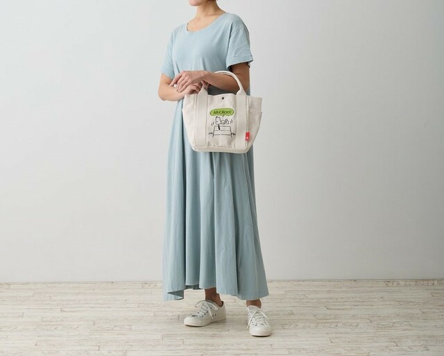 刺繍トートバッグ/デリ・ピーナッツ「スヌーピー」|¥ 3,520 (税込)