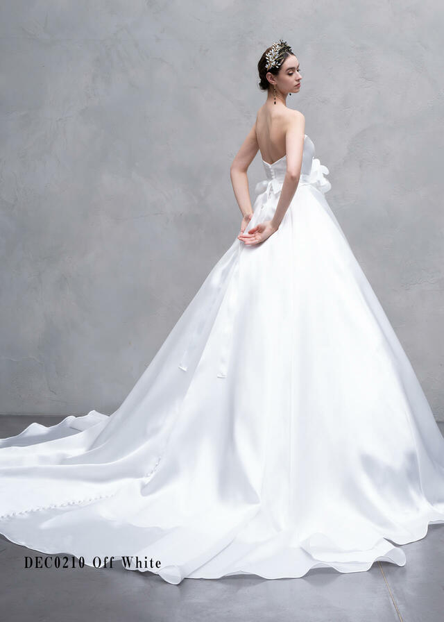 クラウディア｜「Clef a decor-クレアデコール」新作ウェディングドレス｜DEC0210_Offwhite