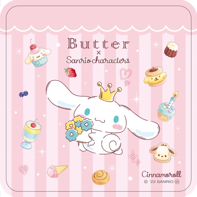 Butter × サンリオ スペシャルコースター