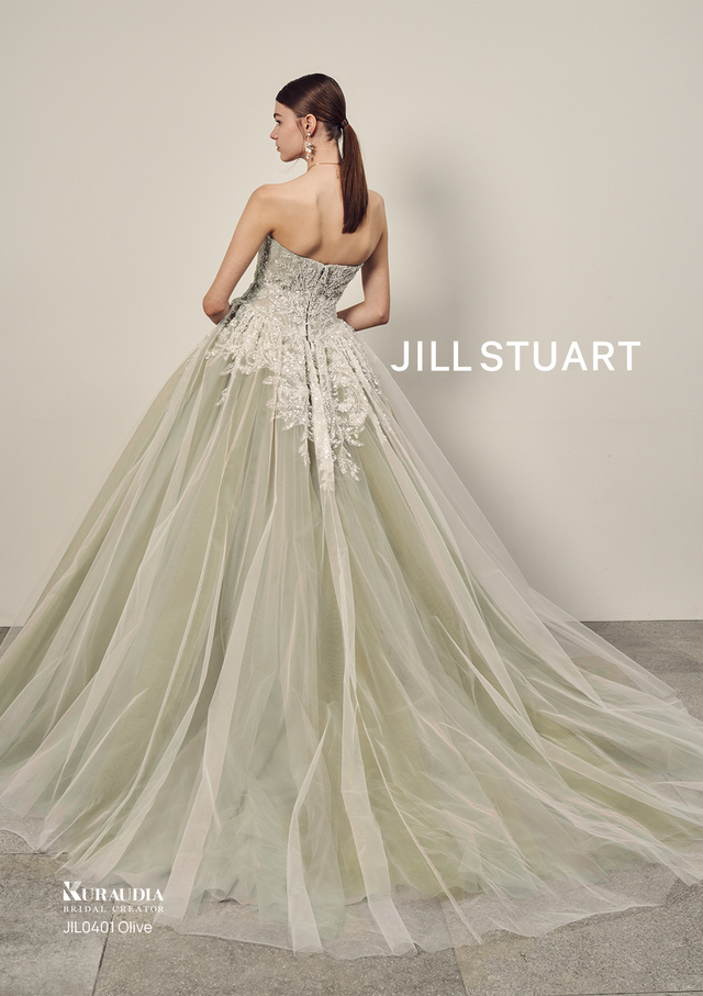 ジルスチュアート 新作ウェディングドレス　JIL-0401_Olive