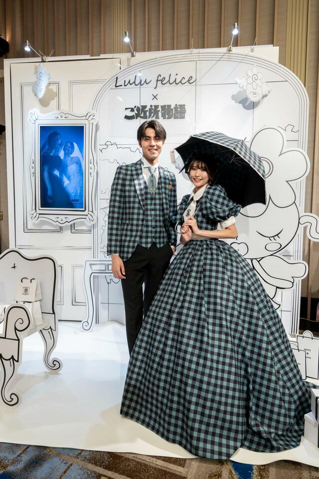 「Lulu felice×ご近所物語」新作ウェディングドレス　LU-1008_Green LU-2008_Green