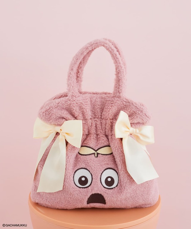 【Maison de FLEUR×ガチャピン&ムック】「ムック ミニダブルリボントート」6,600円